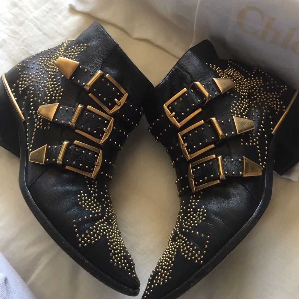 Chloé Suzanna Booties 🖤💥 - Picture 14 of 17